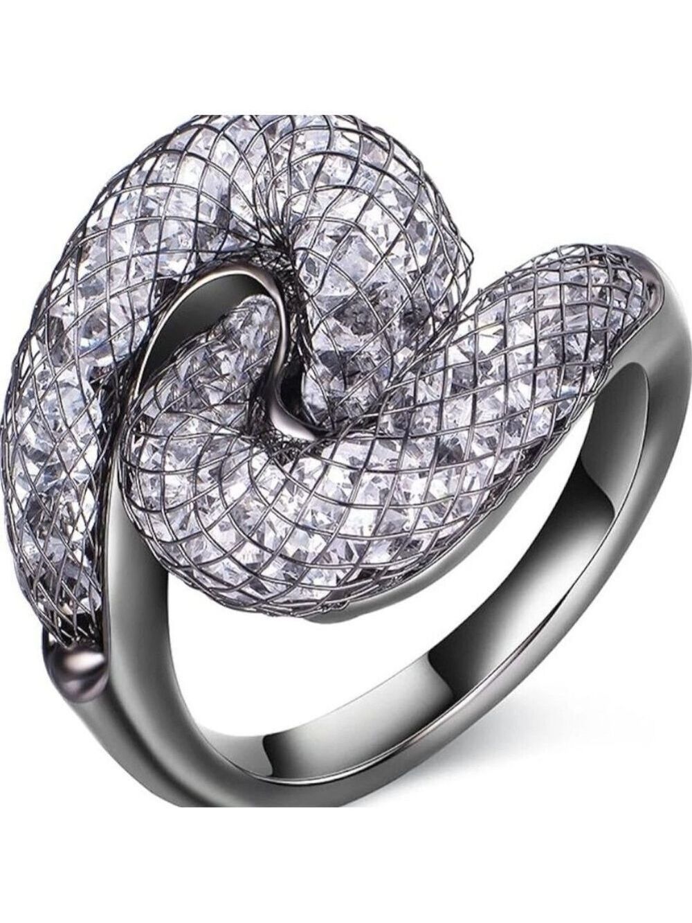Cubic Zirconia Statement Ring